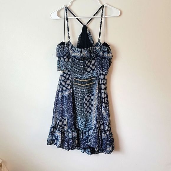 Romeo and Juliet patchwork cocktail dress size M NWT - Picture 4 of 4